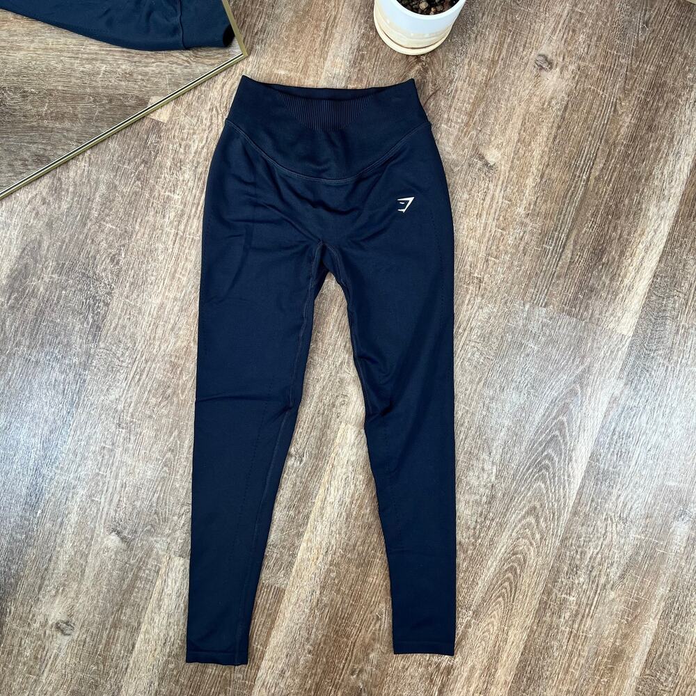 Gymshark Black Sweat Seamless Leggings
